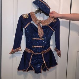 Glittery Admiral costume